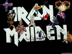 Картинка iron maiden музыка