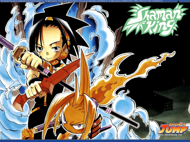 Обои картинки фото аниме, shaman, king