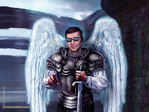 Обои картинки фото фэнтези, ангелы
