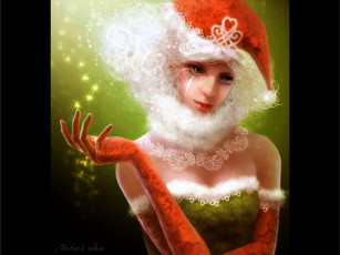 Картинка снегурочка фэнтези девушки