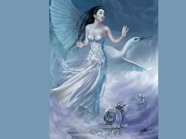 Обои картинки фото фэнтези, девушки