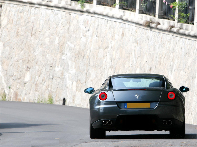 Обои картинки фото ferrari, 599, gtb, fiorano, автомобили