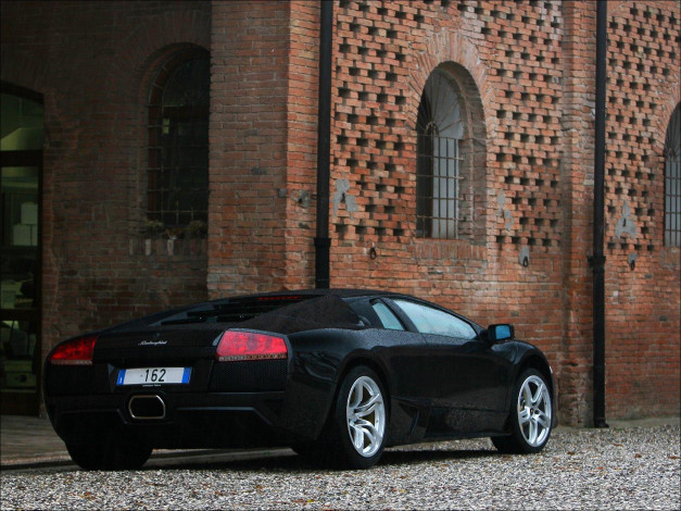 Обои картинки фото lamborghini, murcielago, автомобили