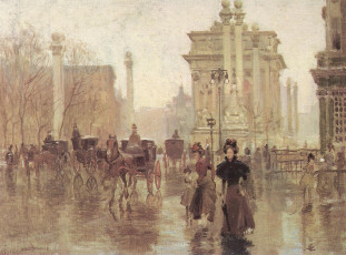 Картинка cornoyer paul dewey arch рисованные живопись