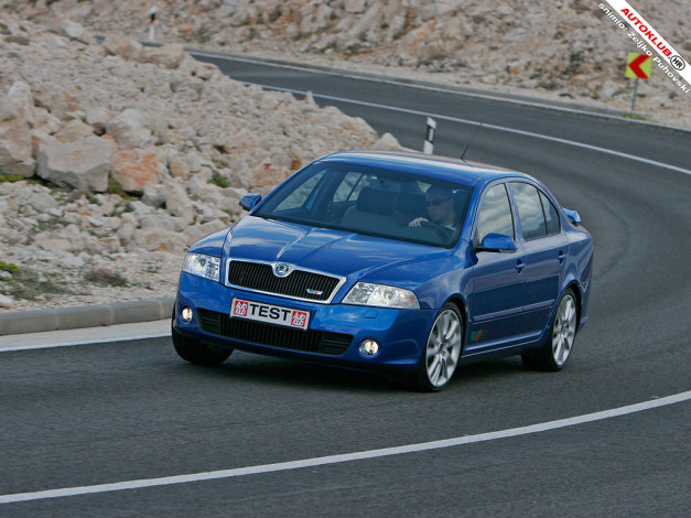 Обои картинки фото octavia, rs, автомобили, skoda