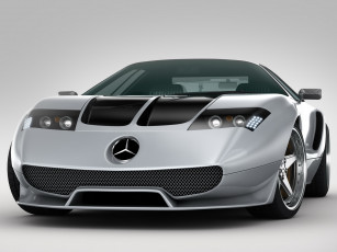 Картинка gwa mercedes benz ciento once автомобили 3д gullwing doors