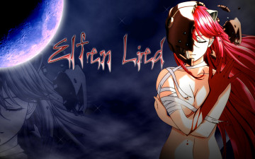 Картинка аниме elfen lied