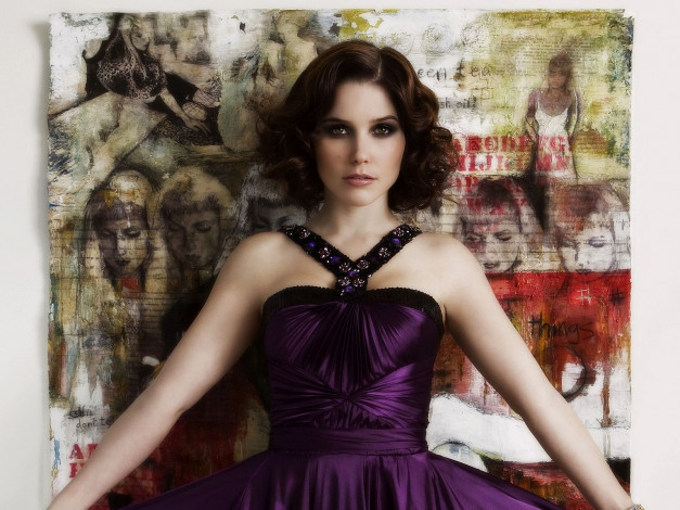 Обои картинки фото Sophia Bush, девушки