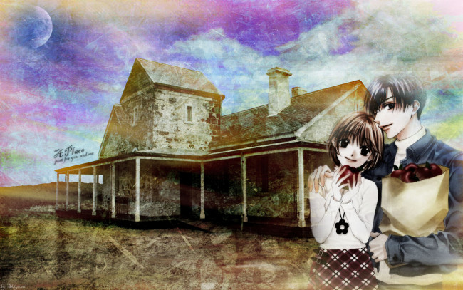 Обои картинки фото hanazakari, no, kimitachi, аниме, hanakimi