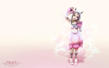 Картинка видео игры aion the tower of eternity розовый девушка