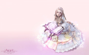 Картинка видео игры aion the tower of eternity розовый девушка
