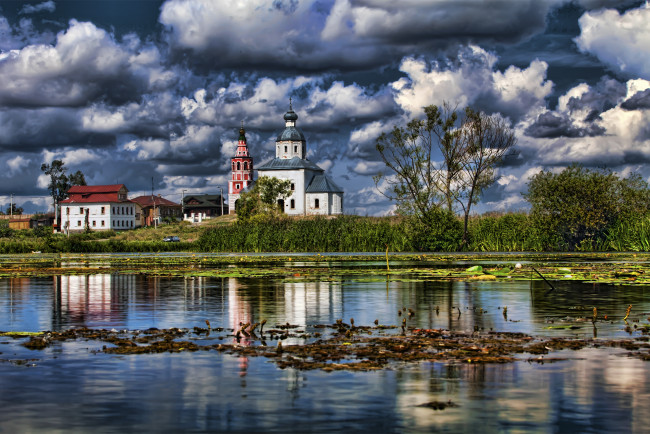 Обои картинки фото города, православные, церкви, монастыри, суздаль