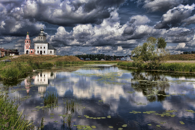 Обои картинки фото города, православные, церкви, монастыри, суздаль
