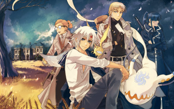 Картинка аниме gray man timcanpy d gray-man allen walker kanda yuu howard link johnny gill