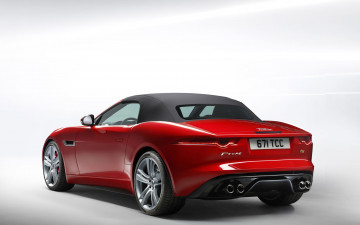 Картинка автомобили jaguar f-type roadster 2014г