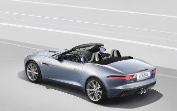 Картинка автомобили jaguar f-type roadster 2014г