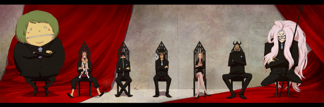 Обои картинки фото аниме, one, piece, kaku, rob, lucci, cp9, fukurou, jyabura, kumadori, kalifa, bruno