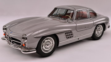 Картинка автомобили 3д mercedes-benz 300 sl