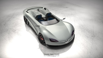 Картинка автомобили nissan datsun car concept convertible kaze