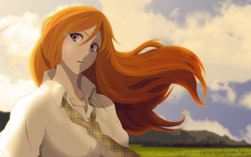 Картинка аниме bleach орихиме