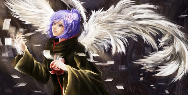 Обои картинки фото аниме, naruto, ангел