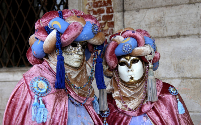 Обои картинки фото разное, маски,  карнавальные костюмы, карнавал, венеция