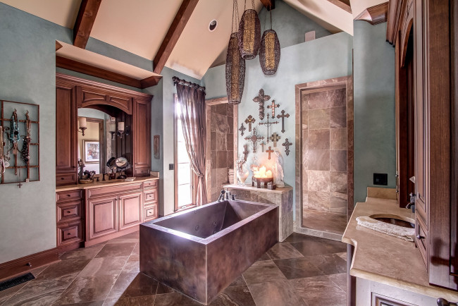 Обои картинки фото интерьер, ванная и туалетная комнаты, ванна, дизайн