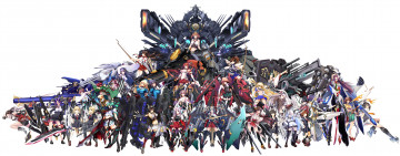 Картинка аниме kantai+collection kantai collection big-g арт белый фон девушки оружие