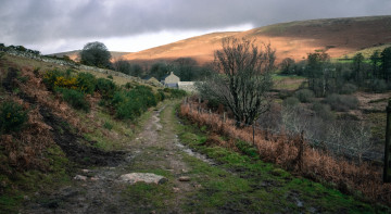 Картинка природа дороги холмы тропинка