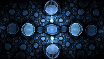 Картинка 3д+графика фракталы+ fractal цвета фон узор