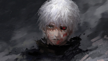 Картинка аниме tokyo+ghoul tokyo ghoul монстр канеки кен kaneki ken
