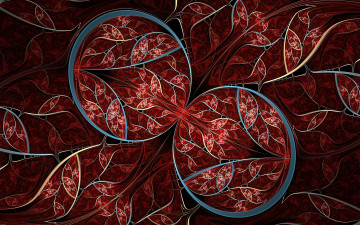 Картинка 3д+графика фракталы+ fractal узор цвета фон