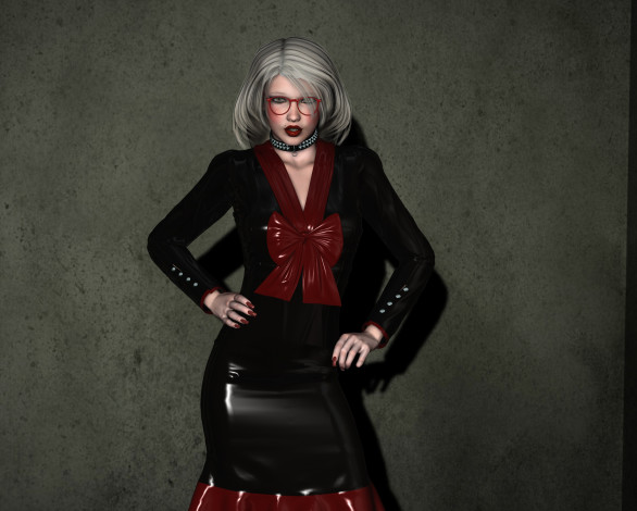 Обои картинки фото 3д графика, люди , people, блондинка, фон, взгляд, девушка