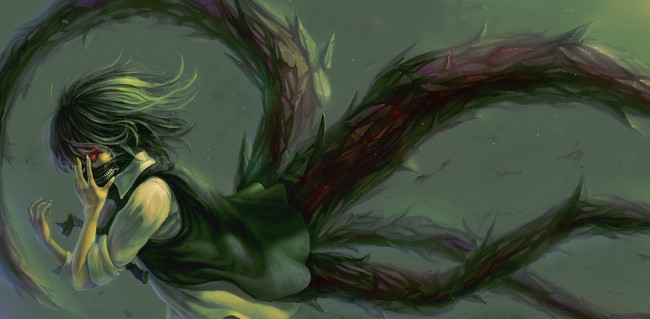 Обои картинки фото аниме, tokyo ghoul, арт, kaneki, ken, tokyo, ghoul, монстр, narrow, токийский, гуль, маска, парень