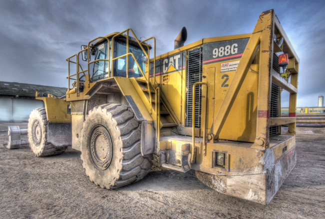 Обои картинки фото техника, фронтальные погрузчики, ковш, погрузчик, колесный