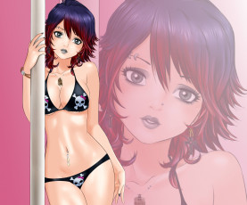 Картинка аниме unknown +другое девушка взгляд