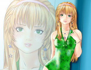 Картинка аниме unknown +другое взгляд девушка