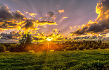 Картинка природа восходы закаты натура