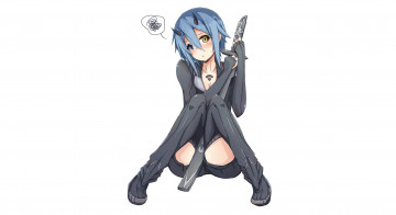 Картинка автор +noe+ mabue аниме оружие +техника +технологии phantasy star online 2 noe девушка io