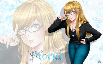 Картинка аниме unknown +другое взгляд девушка