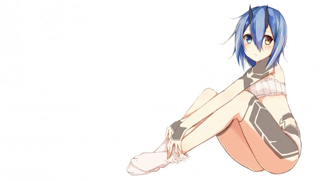 Обои картинки фото автор,  noe , mabue, аниме, животные,  существа, noe, io, phantasy, star, online, 2, девушка