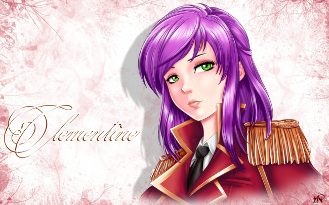 Обои картинки фото аниме, unknown,  другое, взгляд, девушка