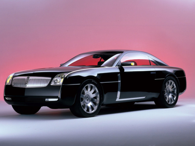 Обои картинки фото lincoln mk9 concept 2001, автомобили, lincoln, concept, 2001, mk9, чёрный