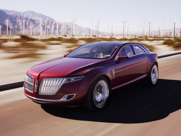 Обои картинки фото lincoln mkr concept 2007, автомобили, lincoln, 2007, concept, mkr