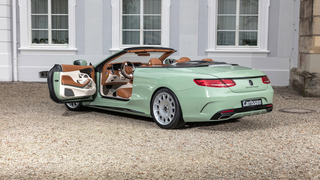 Обои картинки фото carlsson diospyros based on mercedes-benz s-class 2017, автомобили, -unsort, s-class, mercedes-benz, 2017, based, on, diospyros, carlsson