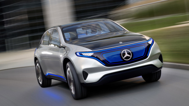 Обои картинки фото mercedes-benz generation eq-suv concept 2016, автомобили, mercedes-benz, concept, generation, eq-suv, 2016