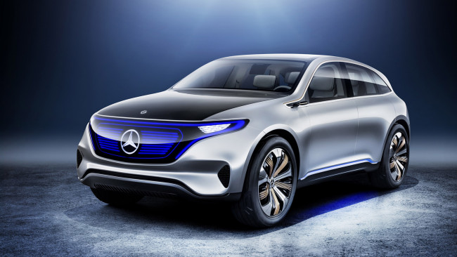 Обои картинки фото mercedes-benz generation eq-suv concept 2016, автомобили, mercedes-benz, generation, 2016, eq-suv, concept