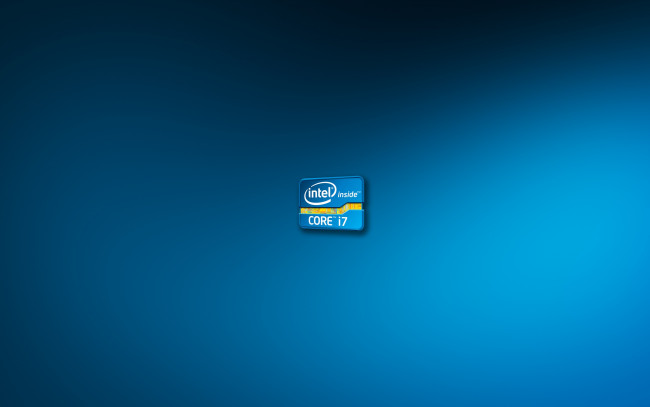 Обои картинки фото компьютеры, intel, фон, логотип