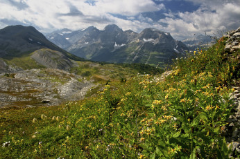 Картинка природа горы простор