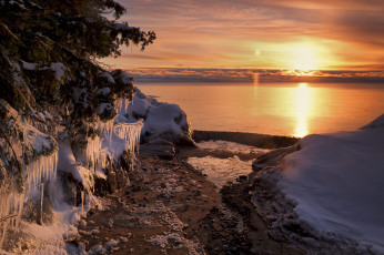 Картинка природа восходы закаты простор